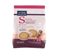 SOTTO LE STELLE Senza Zuccheri Aggiunti - Biscotti alla Cannella con Farro Integrale, 250 grammi