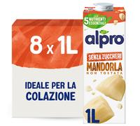 SENZA ZUCCHERI Bevanda alla MANDORLA Alternativa Vegetale al Latte Naturalmente
