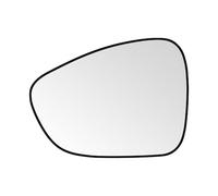 SENZEAL Vetro dello Specchietto Lato Guida Riscaldato con Piastra Portante per Citroen C3 C4 C5 2009-2016 DS3 DS4 DS5 2011-2018 Peugeot 508 508SW 2010-2018 (Sinistro)