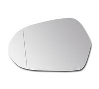 SENZEAL Vetro dello Specchietto Lato Guida Sinistro Riscaldato con Piastra Portante per Audi A6 4G C7 2011-2018 4G0857535B (Sinistro)