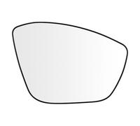 SENZEAL Vetro dello Specchietto Lato Passeggero Destro Riscaldato con Piastra Portante per Citroen C3 MK3 2016-2021 Peugeot 208 308 2008 2013-2019 1607512180 1607512280 (Destro)