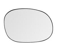 SENZEAL Vetro dello Specchietto Lato Passeggero Destro Riscaldato con Piastra Portante per Citroen C2 C3 Pluriel Xsara Picasso Peugeot 1007 206 8151GE 8151GF (Destro)