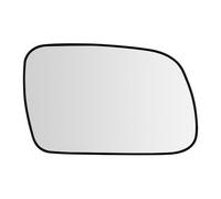 SENZEAL Vetro dello Specchietto Lato Passeggero Destro Riscaldato con Piastra Portante per Peugeot 307 2001-2008 407 2004-2009 (Destro)