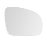 SENZEAL Vetro dello Specchietto Lato Passeggero Destro Riscaldato con Piastra Portante per Skoda Fabia 2007-2014 5J0 857 522 (Destro)