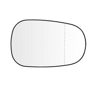 SENZEAL Vetro dello Specchietto Lato Passeggero Riscaldato con Piastra Portante per Renault Clio 1994-2005 Megane 1996-2003 Scenic 1996-2003 (Destro)