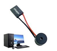 SENZZ Mini altoparlanti con custodia per computer | Buzzer interno per PC | Desktop Box codice interno spina segnale acustico allarme cicalino per sistemi di sicurezza