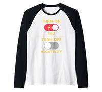 SEO Design, Attiva SEO Disattiva negatività Maglia con Maniche Raglan