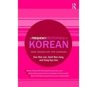 Seok Bae Jang Sang Kyu Seo Sun-Hee L A Frequency Dictionary of Kore (Tascabile)
