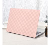 Seorsok Compatibile con MacBook Pro 13" Case M2 2023, 2022, 2021-2016 A2338 M1 A2251 A2289 A2159 A1989 A1708 A1706, elegante custodia rigida in plastica e copertura trasparente per tastiera, PVC rosa