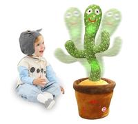 seOSTO Cactus Ballerino,Ricamo Sicuro Senza Occhi di Plastica Cactus Che Balla e Ripete (Volume regolabile - 10 canzoni per bambini)