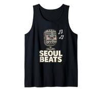 Seoul Beats - Microfono Carino con Musica K-Pop Canotta