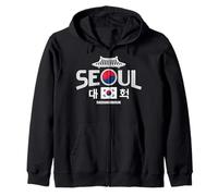 Seoul Corea del Sud Daehanminguk Città Felpa con Cappuccio
