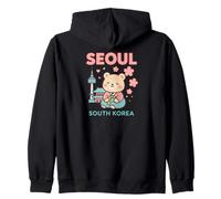 Seoul, Corea del Sud, Viaggi Carini e Backpacking Felpa con Cappuccio
