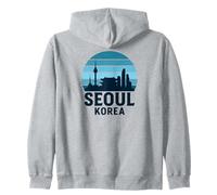 Seoul, Corea del Sud, Viaggi e Backpacking Felpa con Cappuccio