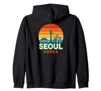 Seoul, Corea del Sud, Viaggi e Backpacking Felpa con Cappuccio