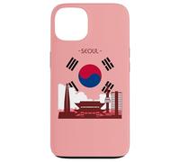 Seoul Skyline Città Corea Gli amanti Kdrama Kpop Asiatico K Custodia per iPhone 13