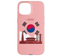 Seoul Skyline Città Corea Gli amanti Kdrama Kpop Asiatico K Custodia per iPhone 15