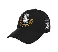 Sep-ULT*urá Berretto da baseball con fascia regolabile, traspirante, cappello da baseball con stampa 3D, cappello estivo elegante da camionista per golf, unisex, Sepultura-7, Taglia unica