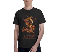 Sep-ULT*urá - Maglietta da uomo Valueweight a girocollo a maniche corte, 100% cotone, con stampa 3D, casual, estiva, da spiaggia, Sepultura-13, XXL