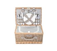 SEP144 - Cesto da picnic in legno, 18 l