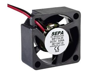SEPA MF17A05 - Ventilatore assiale 5 V/DC 0,9 m³/h (L x P x A) 17 x 8 x 17 mm