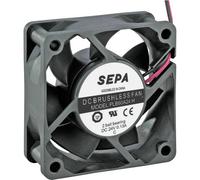 SEPA PLB60A24SE16A Ventola assiale 24 V/DC 36.7 m³/h (L x L x A) 60 x 60 x 25