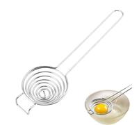 Séparateur De Blanc D'œuf En Acier Inoxydable - Outil Séparateur De Jaune Pour La Cuisson, Gadget De Cuisine De Qualité Alimentaire, Filtre Pour Oufs De Caille | Passoire Créative De Conception De Vol