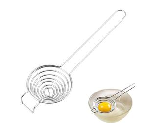 Séparateur De Blanc D'œuf En Acier Inoxydable - Outil Séparateur De Jaune Pour La Cuisson, Gadget De Cuisine De Qualité Alimentaire, Filtre Pour Œufs De Caille | Passoire Créative De Conception De Vol