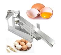 Séparateur de jaunes d'œufs industriel, séparateur de protéines de jaune d'œuf, machine de séparation de liquides, 500-800 pièces/h, haut rendement, hauteur réglable, pour le traitement des œufs de