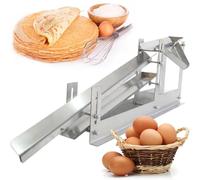 Séparateur de protéines de jaune d'œuf de poule commercial, filtre à liquide pour œufs de 500 à 800 pièces/heure, machine de séparation en acier inoxydable 304 de 2 mm d'épaisseur, hauteur réglable