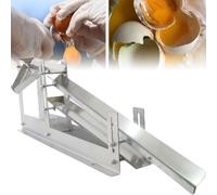 Séparateur de protéines de jaune d'œuf de poulet, machine de séparation de liquides commerciale en acier inoxydable 304 pour œufs de canard et de poule, gain de temps et d'efforts, hauteur réglable