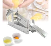 Séparateur de protéines de jaune d'œuf professionnel, filtre à liquide pour œufs de 500 à 800 pièces/heure, machine de séparation en acier inoxydable 304 de 2 mm d'épaisseur, hauteur réglable pour c