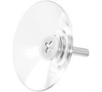 Separatore a ventosa per schermo LCD, strumento per la riparazione del telefono, presa forte, design antiscivolo, rimozione rapida dello schermo, struttura in ABS, nero, 50 mm campo di serraggio (B)