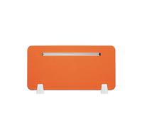 Separatore acustico per ufficio, divisorio con clip, per isolamento acustico, con 2 clip