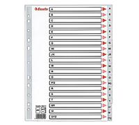 Separatore alfabetico AZ - PPL - A4 - grigio - Esselte