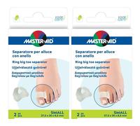 Separatore Alluce Master-Aid Footcare Con Anello Small 2 Pezzi D3 2x2