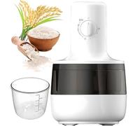 Separatore automatico della crusca di riso, Sheller elettrico di sbucciatura dei cereali di grano con precisione di macinazione degli ingranaggi, macinatore di riso domestico, 3 minuti per produrre