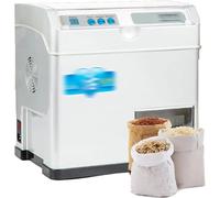 Separatore automatico di crusca di riso da 500 W, separatore automatico di crusca di riso, sgusciatura del riso ad alta velocità for uso domestico, for una lavorazione efficiente dei cereali.