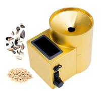 Separatore automatico di semi di girasole, macchina ricaricabile per cracker con setaccio da 20 cm, capacità della batteria 2600 mAh, tensione regolabile per uso domestico e commerciale