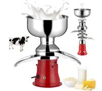 Separatore Centrifugo Elettrico Del Latte Da 50L/h, Macchina Professionale Per La Scrematura Della Panna, Materiale Per Uso Alimentare, Consistenza Regolabile, Schiumatoio Per Latte