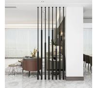 Separatore da parete for la privacy dello schermo divisorio - Colonna decorativa moderna cava for soggiorno, ristorante, ufficio, parete divisoria indipendente(5pcs-a,140cm/55in/4.6ft)