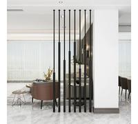 Separatore da parete for la privacy dello schermo divisorio - Colonna decorativa moderna cava for soggiorno, ristorante, ufficio, parete divisoria indipendente(5pcs-a,160cm/63in/5.2ft)