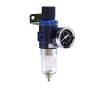 Separatore d'aria compressa Riduttore di pressione per compressore, filtro 1/4 "Nuovo professionista