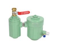 Separatore di Acqua Automatico ad Alta Portata con Trappola, Ingresso G1/2", Uscita G1/4"