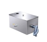 Separatore di acqua e olio da cucina in acciaio inossidabile, trappola for grassi fognari Separatore di filtri