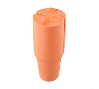 Separatore di bevande in silicone per Stanly Cup 1,18 l, per gustare insieme le bevande preferite (arancione)