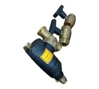 Separatore di fango magnetico per caldaia a parete e riscaldamento a pavimento DN32 con valvola a sfera, filtro dell'acqua del riscaldamento per la rimozione di ruggine e depositi, in ottone e