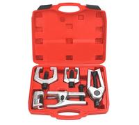 Separatore di giunti sferici 5 in 1, estrattore per braccio di accoppiamento, set di utensili per estremità tirante per manutenzione anteriore, kit di revisione tirante, splitter per revisione