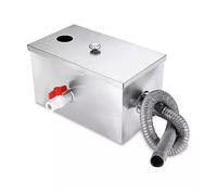 Separatore di grassi, 350*200*200 millimetri In Acciaio Inox 8LB Grasso Trappola Intercettore Separatore di Acqua Olio for Ristorante Cucina Strumenti di Trattamento Delle Acque Reflue ,Filtrazione ef