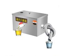 Separatore di grassi, Intercettatore trappola for grasso in acciaio inossidabile, separatore acqua olio, dimensioni multiple